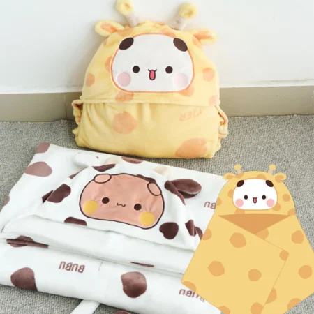 Yier Bubu And Dudu Throw Blanket