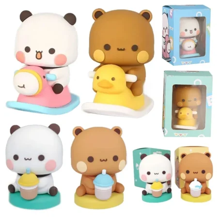 Kawaii Bubu Dudu Panda Bear Figure