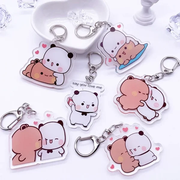 Bubu Dudu Couple Keychain