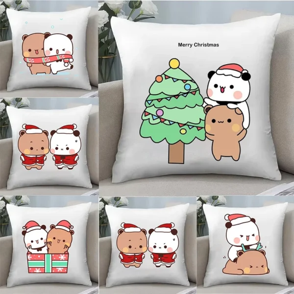 Bubu Dudu Print Cushion Cover