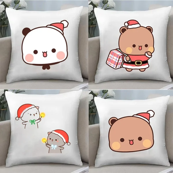 Bubu Dudu Christmas Coquette Pillow Cover