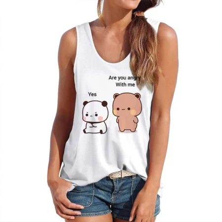 Cartoon Bubu Dudu Tank T-Shirt