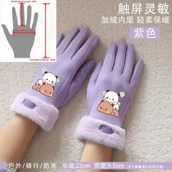 Bubu And Yier Cartoon Warm Gloves