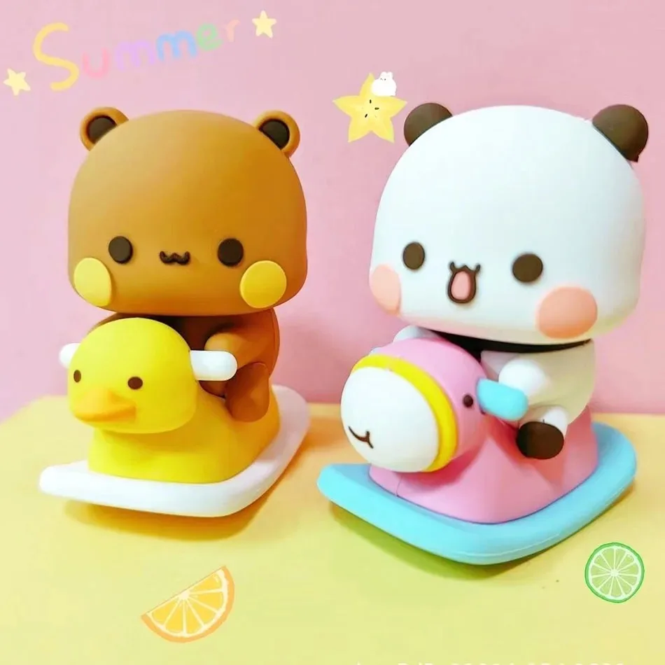 Kawaii Bubu Dudu Panda Bear Figure - Adorable Panda Collectible for Fans and Decor - Image 11