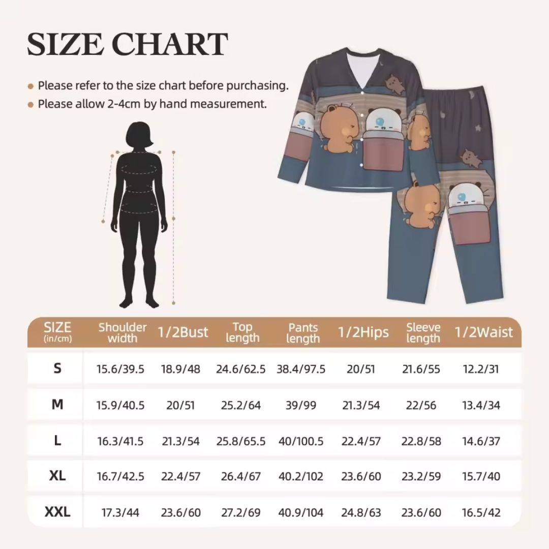 Bubu Dudu Pajama Set - Cozy Sleepwear for Women | DudububuOnlineShop - Image 2