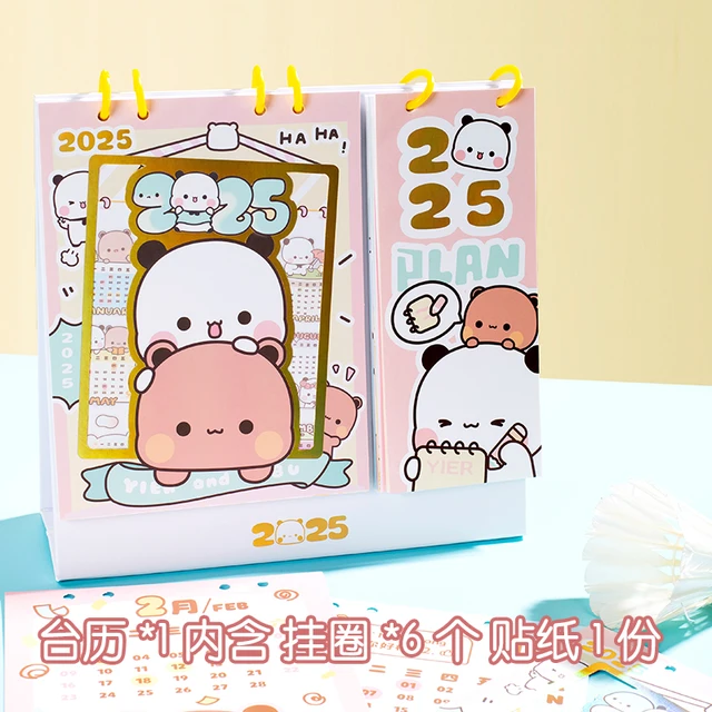 Bubu Dudu Calendar 2025 – Cute Cartoon Desk and Wall Planner - Image 6