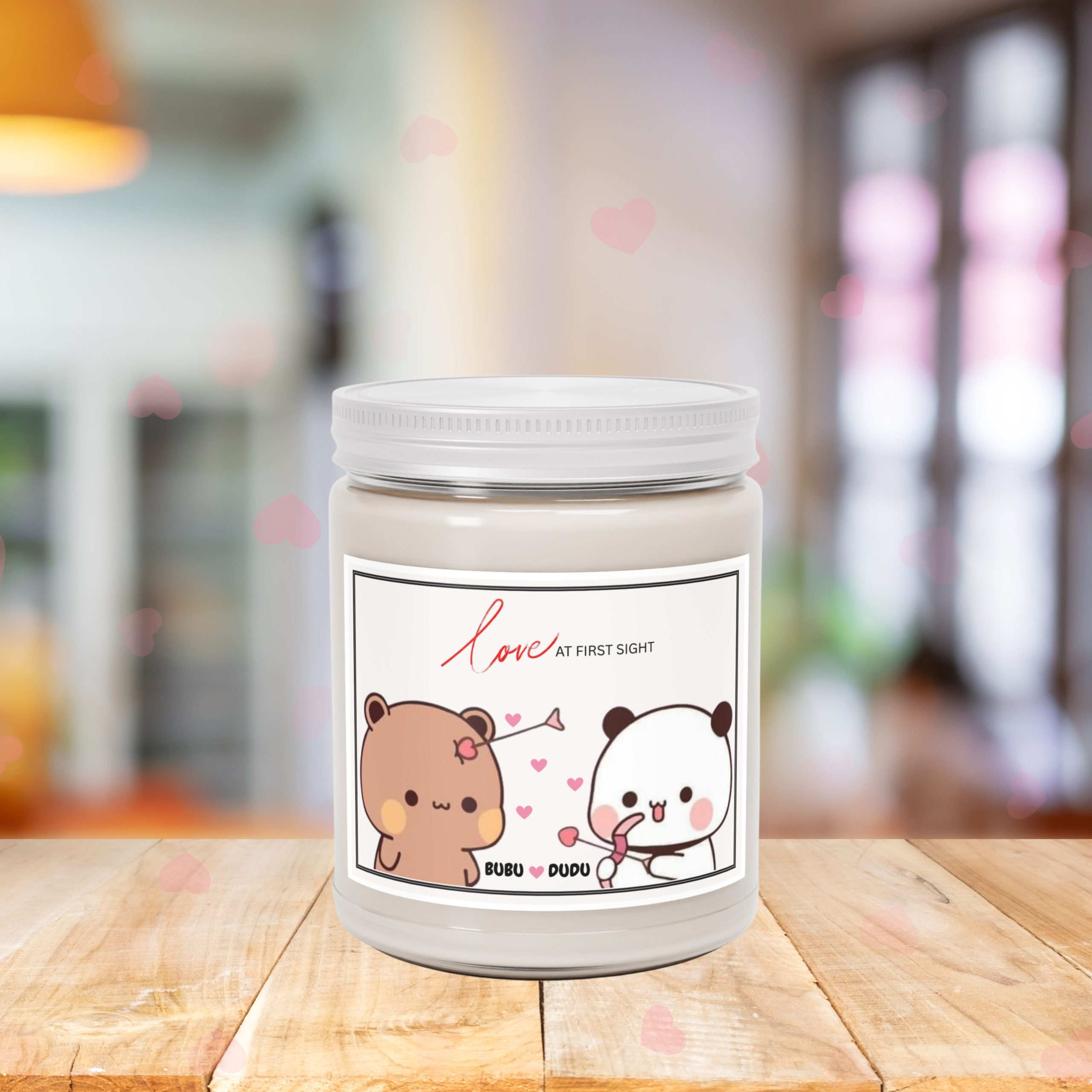 Bubu Dudu Love Candle - Romantic Bear and Panda Scented Wax for Heartfelt Ambiance - Image 7