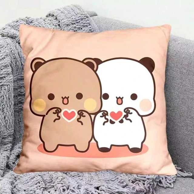 Bubu Dudu Cartoon Square Pillow Covers – Cute Decorative Cushion Covers - Image 6