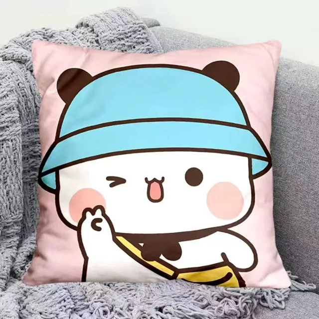 Bubu Dudu Cartoon Square Pillow Covers – Cute Decorative Cushion Covers - Image 9