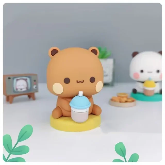 Cute Bubu Dudu Panda Bear Figure – Adorable Collectible Desk Decor - Image 3