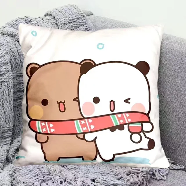 Bubu Dudu Cartoon Square Pillow Covers – Cute Decorative Cushion Covers - Image 10