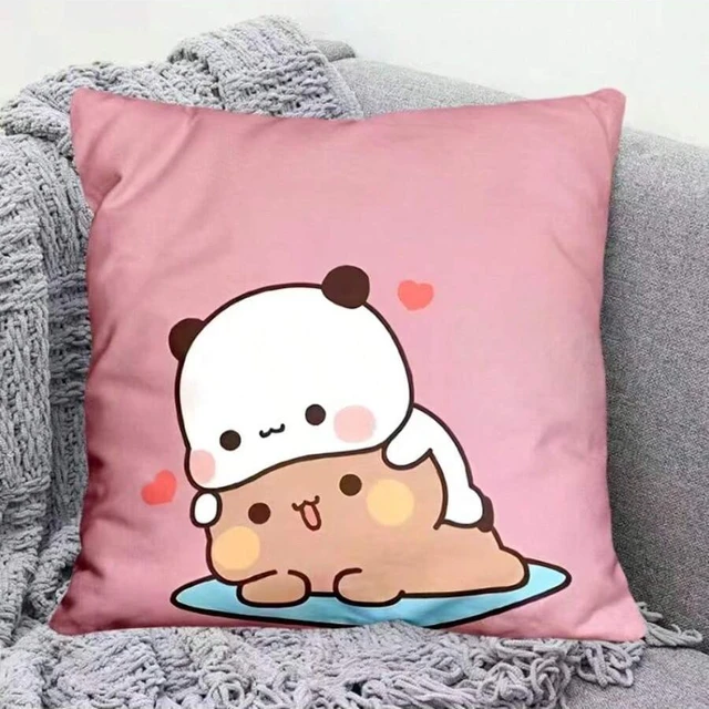Bubu Dudu Cartoon Square Pillow Covers – Cute Decorative Cushion Covers - Image 5