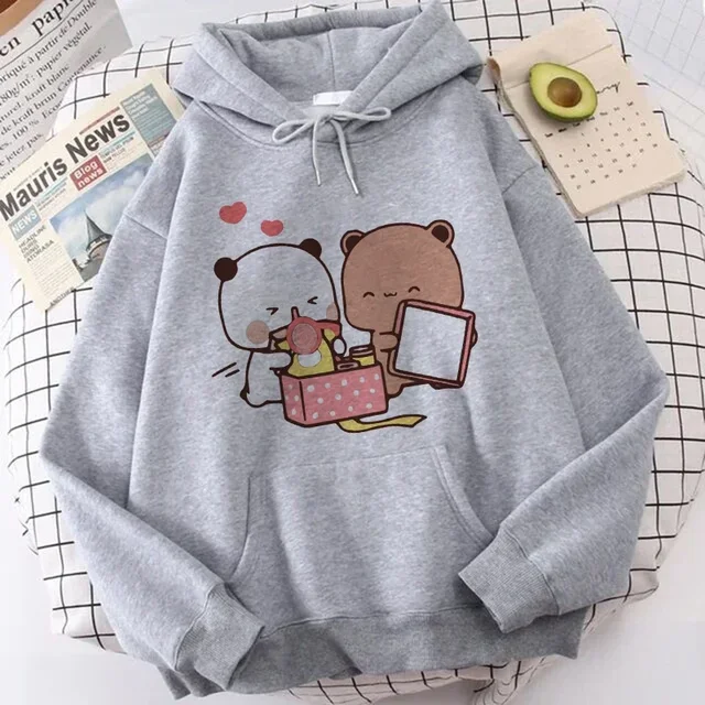 Cute Bubu Dudu Unisex Hoodies – Cozy and Adorable Panda Sweatshirt for All - Image 4