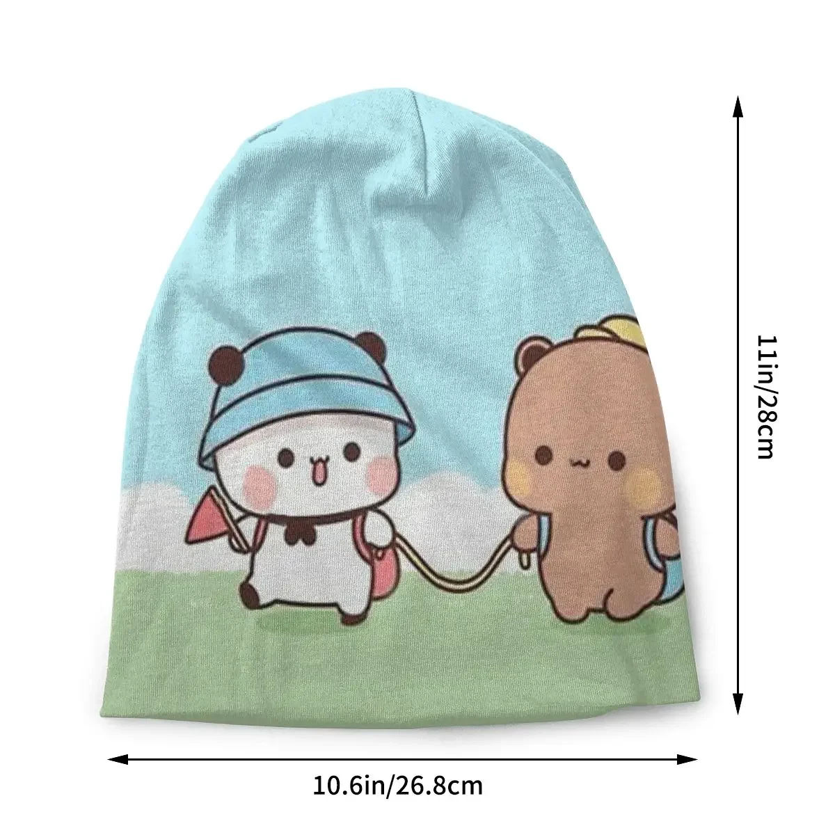 Bubu and Dudu Double Layer Thin Unisex Hat – Stylish and Comfortable Headwear (black) - Image 2