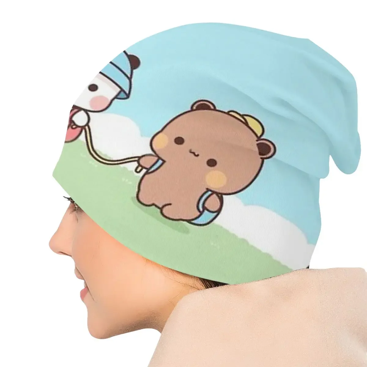 Bubu and Dudu Double Layer Thin Unisex Hat – Stylish and Comfortable Headwear (black) - Image 3