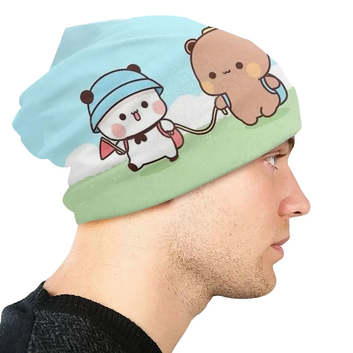 Bubu and Dudu Double Layer Thin Unisex Hat – Stylish and Comfortable Headwear (black) - Image 4