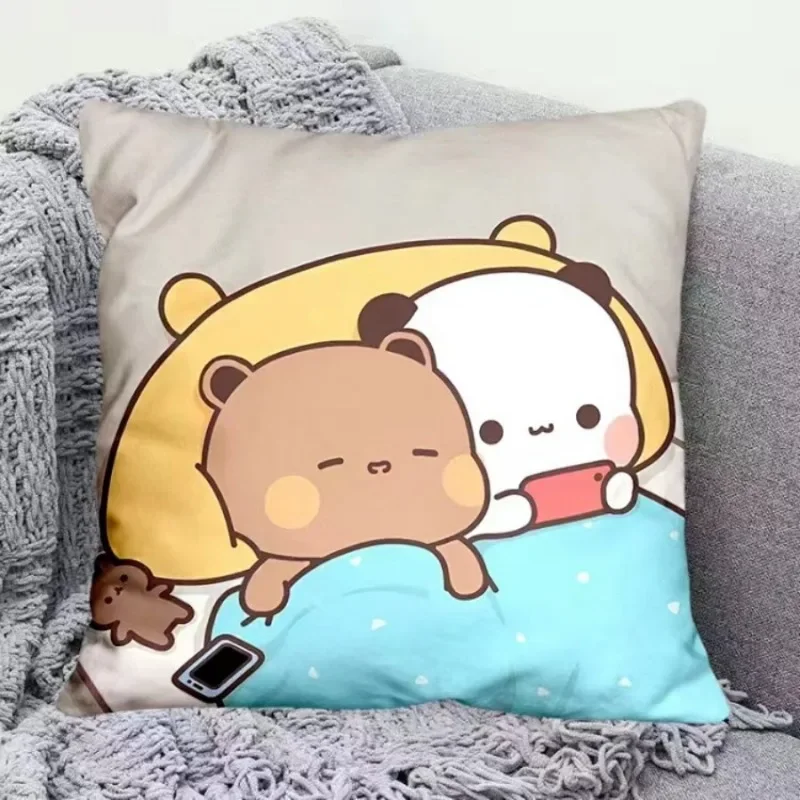 Bubu Dudu Cartoon Square Pillow Covers – Cute Decorative Cushion Covers - Image 2